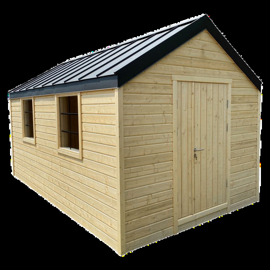 Timber garden house